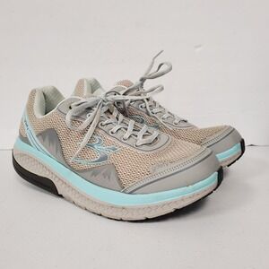 GDefy Womens Gravity Defyer Might Walk Sneakers Size 9.5 Walking Comfort Blue
